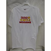 Camp Tee Shirt - Peace/Love - Lonehollow