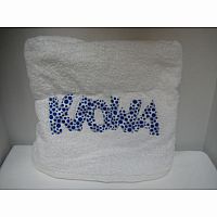 Appliqued Camp Towel - Kiowa
