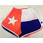Neon Flag Short -Orange and Blue