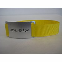 Aluminum Bracelet - Lonehollow - Yellow