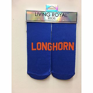 Living Royal Socks Longhorn Blue