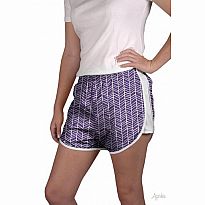 Azarhia Short Herringbone Purple YM