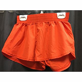 Azarhia Short Solid Orange YXL