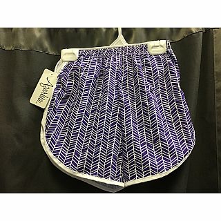 Azarhia Short Herringbone Purple YM