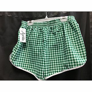 Azarhia Short Gingham Green AL