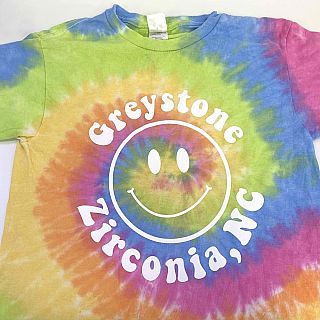 Camp T-Shirts Greystone Smiley YS