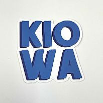 Joy Sticker Kiowa