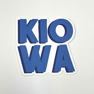 Joy Sticker Kiowa