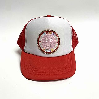 Azarhia Trucker Hat Smiley Tonk