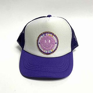 Azarhia Trucker Hat Smiley Tejas