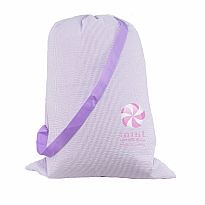 Laundry Bag Seersucker Lilac