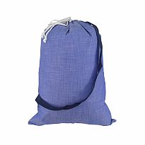 Laundry Bag Navy Chambray