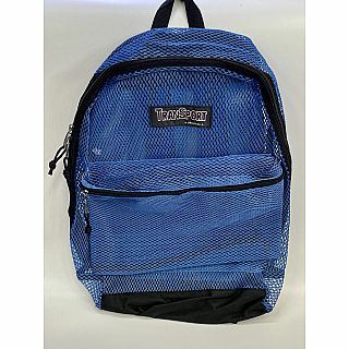 Mesh Backpack Blue