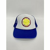 Azarhia Trucker Hat Smiley Ozark Blue