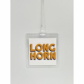 Joy Luggage Tag Longhorn