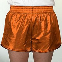 Azarhia Short Metallic Orange YS