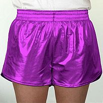 Azarhia Short Metallic Purple AL