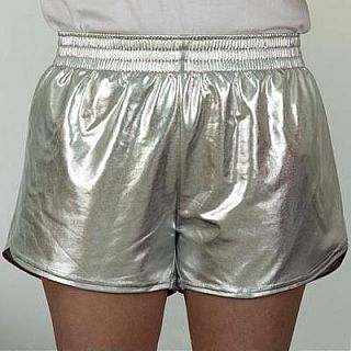 Azarhia Short Metallic Silver AS